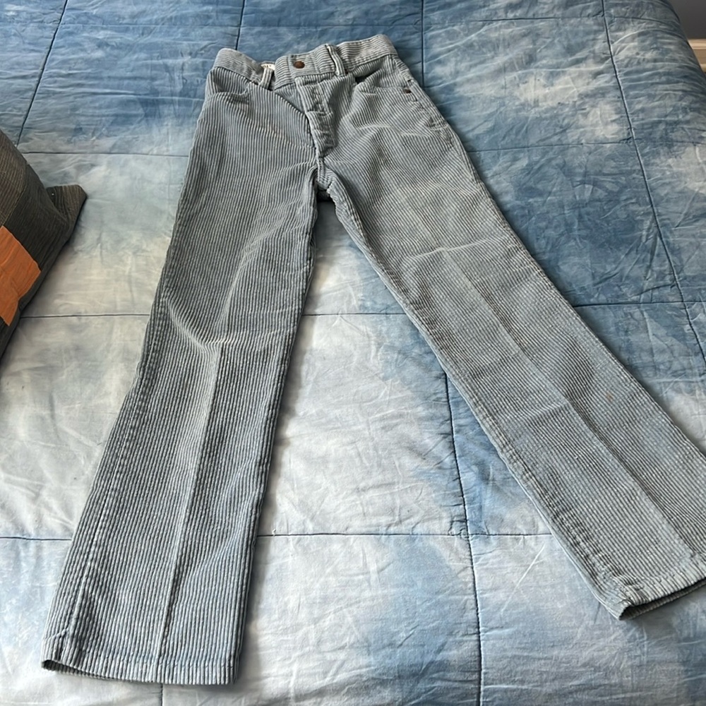 Billy the kid wide wale corduroy boot 14 slim EUC vintage gem
